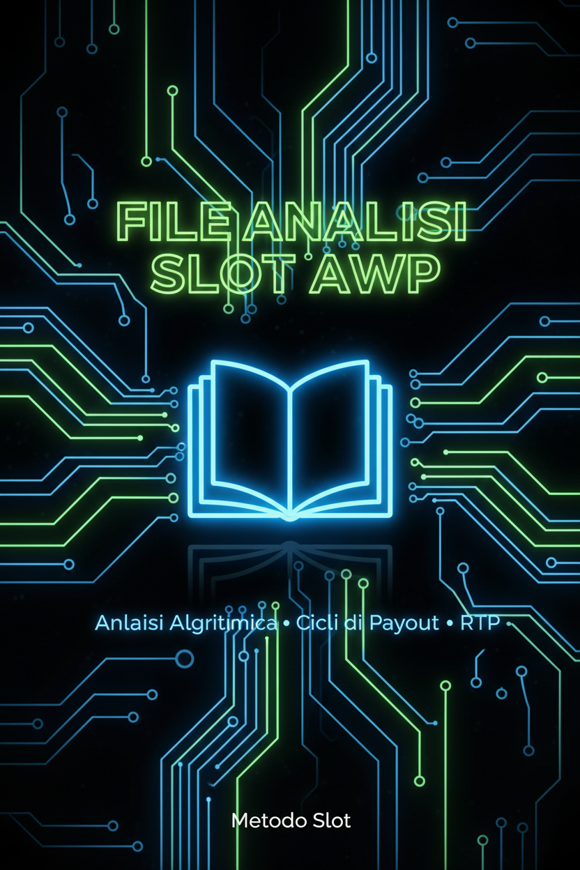 Copertina File Analisi Slot AWP - Manuale Algoritmico